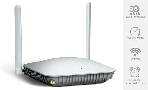 فورتينت فورتي اب 233 جي | 2x2 Wi-Fi 6E، نقطة وصول لاسلكية داخلية - راديو ثلاثي، هوائي خارجي، 1 × 2.5GE و1 × منافذ GE RJ45 (FAP-233G-A) in Kuwait