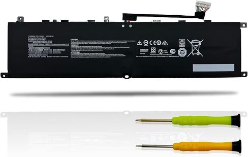 BTY-M57 Laptop Battery for MSI GP66 GP76 Leopard 10UE 10UG 10UH 11UE 11UG 1MSI Vector GP66 GP76 12UE 12UG 12UGS 12UH Serie Notebook 4ICP6/35/140 15.2V 65Wh 4280mAh in Kuwait