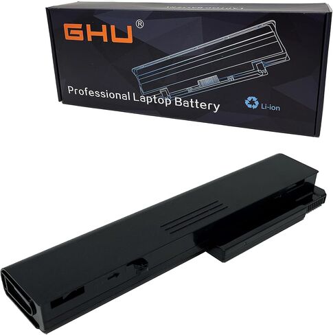 GHU New Laptop Battery 58 wh Compatible with HP EliteBook 8440P 6930P 6530B 6730B 6735B 6550B ProBook 6455B 6555B 486296-001 482962-001 KU531AA HSTNN-UB68 HSTNN-IB69 HSTNN-CB69 HSTNN-UB6 TD09 TD06 in Kuwait