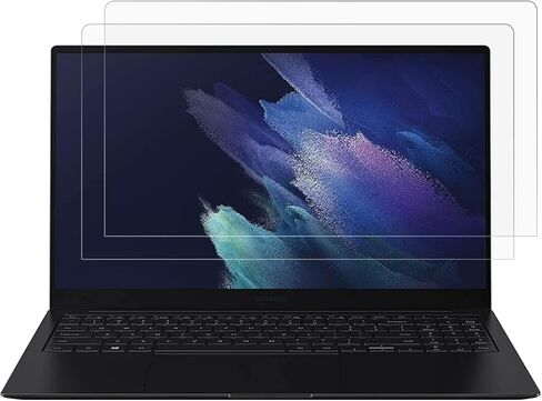 واقي شاشة من الزجاج المقوى لـ 15.6 بوصة Samsung Galaxy Book 3/2 NP750XFG NP750TDA، Galaxy Book 2 Pro NP950XED NP950XEE، Galaxy Book 3/2 360 NP750QFG NP950QED، صلابة 9H، خالية من الفقاعات in Kuwait