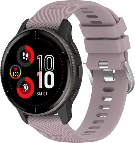 أساور FitTurn 18 مم متوافقة مع ساعة Fossil Women's Gen 6 42 مم / Gen 5E 42 مم الذكية، حزام معصم بديل لـ Fossil Gen 4 Venture HR/Charter HR/Fossil Q Venture in Saudi Arabia