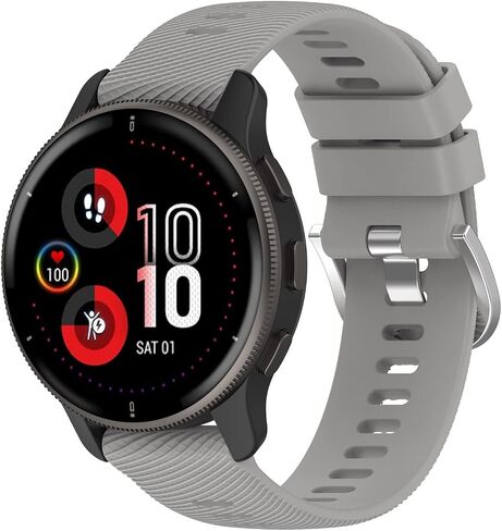 أساور FitTurn 18 مم متوافقة مع ساعة Fossil Women's Gen 6 42 مم / Gen 5E 42 مم الذكية، حزام معصم بديل لـ Fossil Gen 4 Venture HR/Charter HR/Fossil Q Venture in Saudi Arabia