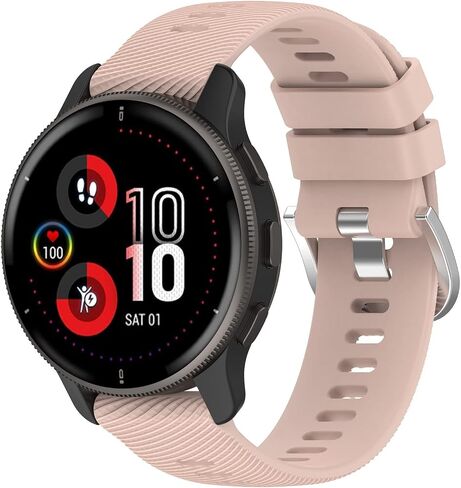 أساور FitTurn 18 مم متوافقة مع ساعة Fossil Women's Gen 6 42 مم / Gen 5E 42 مم الذكية، حزام معصم بديل لـ Fossil Gen 4 Venture HR/Charter HR/Fossil Q Venture in Saudi Arabia