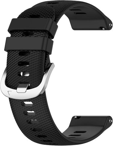 أساور FitTurn 18 مم متوافقة مع ساعة Fossil Women's Gen 6 42 مم / Gen 5E 42 مم الذكية، حزام معصم بديل لـ Fossil Gen 4 Venture HR/Charter HR/Fossil Q Venture in Saudi Arabia