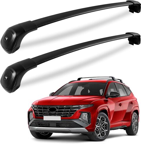220lbs Roof Rack Cross Bars Compatible with Hyundai Palisade 2019-2024 SE SEL XRT Limited Calligraphy, Heavy Duty Anti-Theft Lockable Aluminum Rails Crossbars Cargo Carrier Bag in Saudi Arabia