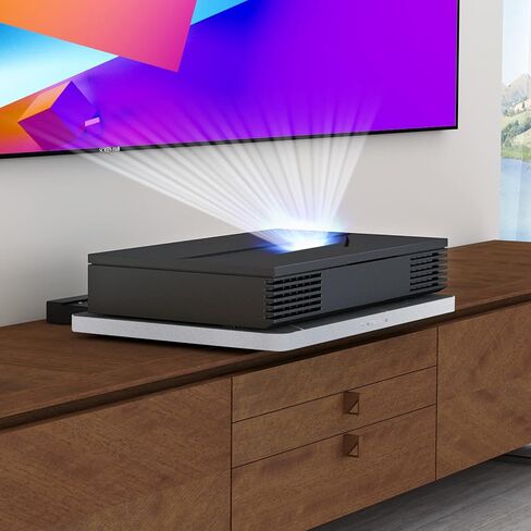 SCREEN PRO TS620 Motorized Slider Tray for Ultra Short Throw(UST) Projector & Laser Projector TV. Projector Shelf Extend to 150" Picture. Auto Telescopic Retractable Tray, Three Types Installation in Saudi Arabia