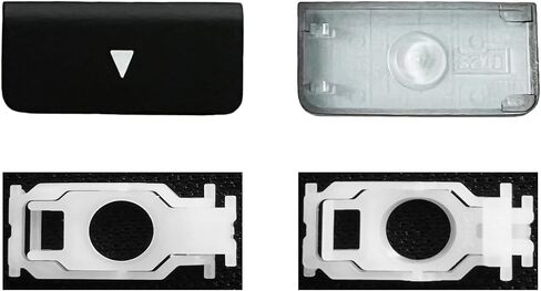 استبدال لأعلى (أسفل) سهم Keycap مفتاح مقص المفصلي لجهاز MacBook Pro/Air Model A2141 A2251 A2289 A2179 A2337 A2338 A2442 A2485 A2681(M1 M2) لوحة المفاتيح لاستبدال غطاء المفاتيح لأعلى/أسفل والمفصلة in Kuwait