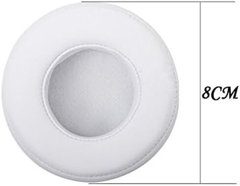 Replacement Ear Pad Cushion Cups Cover Earpads Repair Parts Compatible with Beats by Dr Dre Pro Detox Headphone (Black) in Kuwait