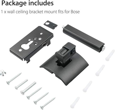 New Wall Mount Ceiling Bracket Stand for UB-20 Series II Fit Bose CineMate Lifestyle (Black) in Saudi Arabia