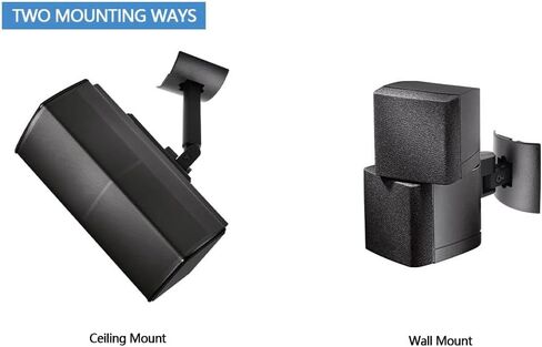 New Wall Mount Ceiling Bracket Stand for UB-20 Series II Fit Bose CineMate Lifestyle (Black) in Saudi Arabia