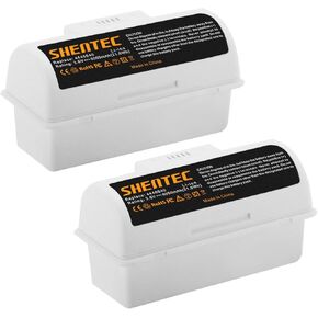Shentec 2-Pack 6.0Ah 3.6V Replacement Battery Compatible with iRobot Braava Jet 240 Floor Mopping Robots, Li-ion Battery