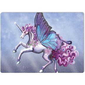 MightySkins Glossy Glitter Skin Compatible with Microsoft Surface Laptop 5 15" Full Wrap Kit - Lilac Unicorn | Protective, Durable High-Gloss Glitter Finish | Easy to Apply | Made in The USA