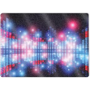 MightySkins Glossy Glitter Skin Compatible with Microsoft Surface Laptop 5 15" Full Wrap Kit - Neon Eq | Protective, Durable High-Gloss Glitter Finish | Easy to Apply | Made in The USA
