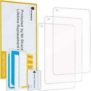 Mr.Shield Designed For Ematic 7 inch Tablet (EGQ375BL) Premium Clear Screen Protector [3-PACK] with Lifetime Replacement