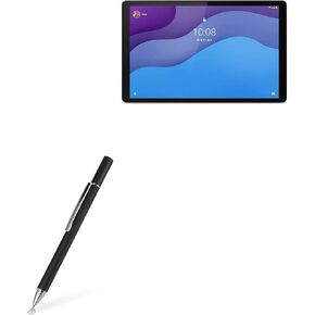 BoxWave Stylus Pen Compatible with Lenovo Tab M10 HD (2nd Gen) - FineTouch Capacitive Stylus, Super Precise Stylus Pen for Lenovo Tab M10 HD (2nd Gen) - Jet Black