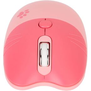 Cute Mouse, 2.4G Silent Mice for Girls Mouse with USB Receiver, Cat Theme Mouse 3 Adjustable DPI Portable Computer Mice for Laptop, PC ()