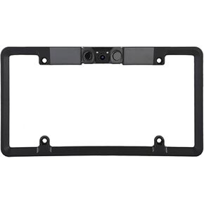 3 in 1 Car License Plate Frame Parking Rearview Camera Waterproof Rear View Camera with Video Cable for Reversing Safety