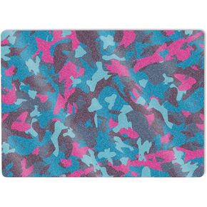 MightySkins Glossy Glitter Skin Compatible with Microsoft Surface Laptop 5 13.5" Full Wrap Kit - Cool Blue Pink Camo | Protective, Durable High-Gloss Glitter Finish | Easy to Apply | Made in The USA