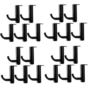 Angoily 20 Pcs Headphone Hook Kickstand Computer Headset Hanger Hangers Headphone Hanger Hook Earphones Headset for Headphones Headsets Monitors Brackets Wall Camera Plastic Desk