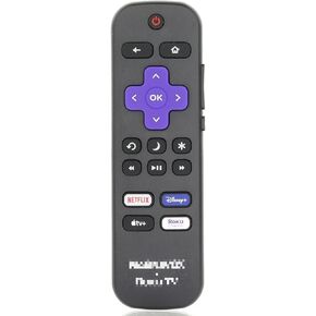 Dan's Originals OEM RC-ALIR Replacement Remote Control for All Roku TVs That Require The RC-ALIR Remote, Including Hisense RC-ALIR, Element RC-ALIR, Onn RC-ALIR Roku TVs. PN: Magnavox 3226001303