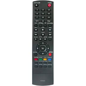 New SE-R0418 Remote fit for Toshiba Blu-ray DVD Bd Player Bdk33 Bdx2300 Bdx3300 Bdx5300 Ku Bdx2300ku Bdx5300ku Bdx2300 Bdx5300 Bdk33 Bdx3300 Bdk23 Bdk23ku Bdk33ku Bdx3300ku Bdx4300ku Bdx2300 Bdx5300