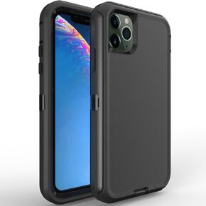 for iPhone 13 Pro Max Case for iPhone 13 Pro Max Case Military Drop Shockproof Armor Heavy Duty Rugged 3 in 1 Protection Cover for iPhone 13 Pro Max Phone Case (Black+Black)
