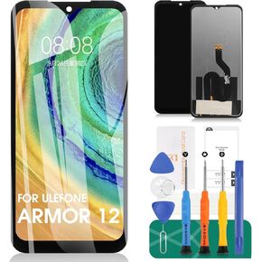 for Ulefone Armor 12 Screen Replacement for Ulefone Armor 12 LCD Display Repair Kits for Ulefone Armor 12 Touch Screen Digitizer Assembly Replacement