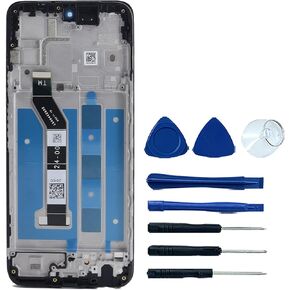for Motorola Moto G Power 2024 5G Screen Replacement Frame XT2415 XT2415-1 XT2415v XT2415-5 LCD Screen Display Touch Panel Digitizer Assembly with Frame Replacement 6.7"