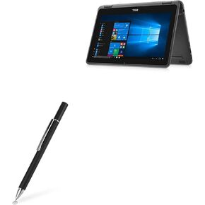 BoxWave Stylus Pen Compatible with Dell Latitude 3190 2-in-1 (11 in) - FineTouch Capacitive Stylus, Super Precise Stylus Pen for Dell Latitude 3190 2-in-1 (11 in) - Jet Black