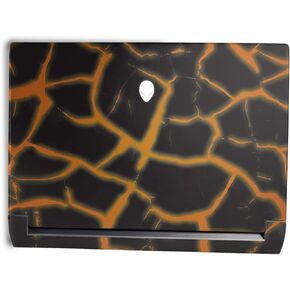 MightySkins Skin Compatible with Alienware M15 R7 (2022) Full Wrap Kit - Lava Rock | Protective, Durable, and Unique Vinyl Decal wrap Cover | Easy to Apply & Change Styles | Made in The USA