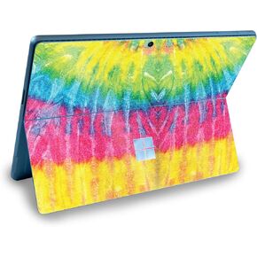 MightySkins Glossy Glitter Skin Compatible with Microsoft Surface Pro 9 (2022) - Tie Dye 2 | Protective, Durable High-Gloss Glitter Finish | Easy to Apply & Change Styles | Made in The USA