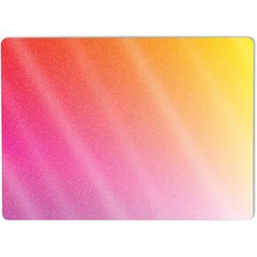 MightySkins Glossy Glitter Skin Compatible with Microsoft Surface Laptop 5 13.5" Full Wrap Kit - Sunset Blur | Protective, Durable High-Gloss Glitter Finish | Easy to Apply | Made in The USA