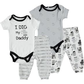 Chick Pea Baby Boy Clothes Newborn Footless Sleep and Play