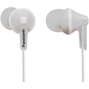 Panasonic Wired Earphones - Wired , White (RP-HJE125-W)