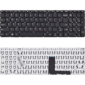 Replacement Keyboard Compatible with Dell Inpiron Lenovo Ideapad 110-15ibr 110-15ACL 110-15AST 110-15IBD Acl E52-80 V110 V310-15ISK V310S 510 Blcak US Layout