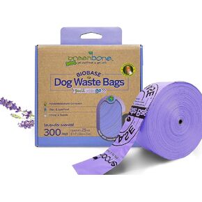 BioBase Unscented 300-Count Waste Bag Roll in Box Dispenser