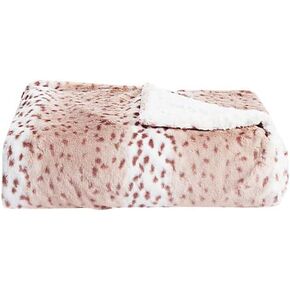Tourance- Leopard Baby Toddler Blanket -Luxury Baby Blanket, Fluffy & Warm - Award-Winning, Cozy Blanket for Babies Winter (Ivory, Toddler 30"x45")