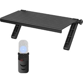 Adjustable TV Top Shelf for Roku Holder for Mounted TV - 13 Inch Screen Top Shelf for Roku Express,Premiere,Ultra,1 2 3 4 Cable Box Shelf Easy Install Top of TV Shelf for Roku Streaming Media Player