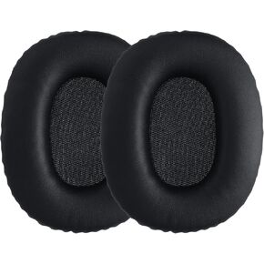 kwmobile Ear Pads Compatible with Marshall Monitor Earpads - 2X Replacement for Headphones - Black