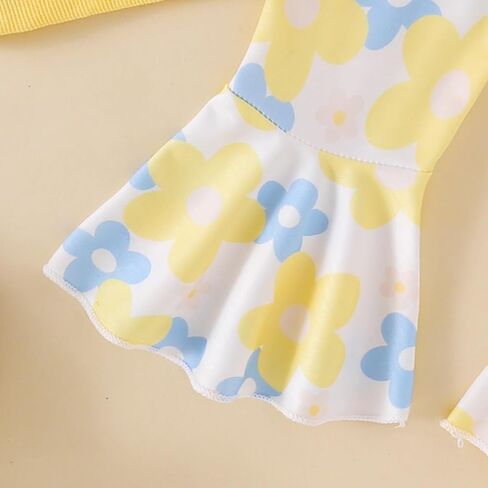 ملابس طفلة خريف شتاء كم طويل الدب الكرتون البلوز مضيئة السراويل القوس عقال مجموعة 6 أشهر-4 سنوات من العمر in Kuwait