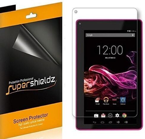 Supershieldz (3 عبوات) مصممة لجهاز RCA 7 Voyager اللوحي مقاس 7 بوصة (RCT6773W) واقي شاشة، درع شفاف عالي الدقة (PET) in Saudi Arabia