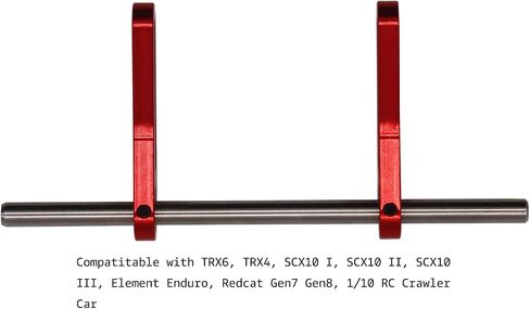 Hard Metal RC Bumper Kit, Adjustable 1/10 RC Crawler Car Bumper, RC Front Bumper with RC Rear Bumper for SCX10, TRX4, TRX6, Enduro, Gen7 Gen8 in Saudi Arabia