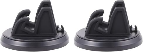 Hemobllo 2pcs 360 Car Mount Cell Phone Car Holder Mount Dash Phone Holder Car Mount for Phone Cell Phone Kickstand Silicone Phone Holder Base Mobile Phone Holder Bracket to Rotate Desktop in Saudi Arabia