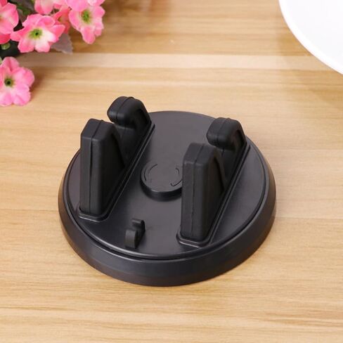 Hemobllo 2pcs 360 Car Mount Cell Phone Car Holder Mount Dash Phone Holder Car Mount for Phone Cell Phone Kickstand Silicone Phone Holder Base Mobile Phone Holder Bracket to Rotate Desktop in Saudi Arabia