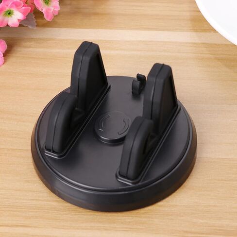 Hemobllo 2pcs 360 Car Mount Cell Phone Car Holder Mount Dash Phone Holder Car Mount for Phone Cell Phone Kickstand Silicone Phone Holder Base Mobile Phone Holder Bracket to Rotate Desktop in Saudi Arabia