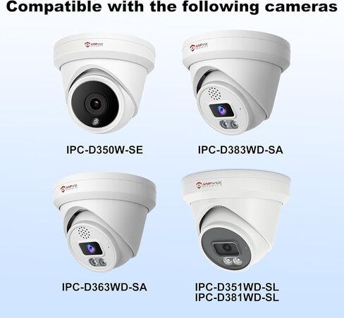 Anpviz حامل صندوق وصلات السقف DS-1280ZJ-DM8، تصميم معدني كامل، كاميرات IP PoE المتوافقة، سلسلة U IPC-D350/363/383/351/381، سلسلة H IPC-D3053/3083/3653/3683/383 in Kuwait