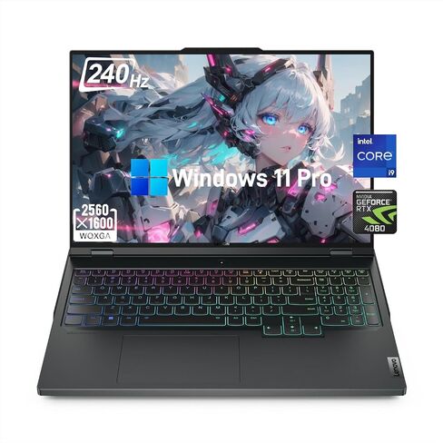 Lenovo Legion Pro 5i(2024) Gaming Laptop - 16" WQXGA 165Hz Display, Intel 24-Core i9-14900HX, NVIDIA GeForce RTX 4060, 32GB DDR5, 1TB SSD, Backlit Keyboard, Windows 11 Pro & Lifetime Microsoft Office in Saudi Arabia
