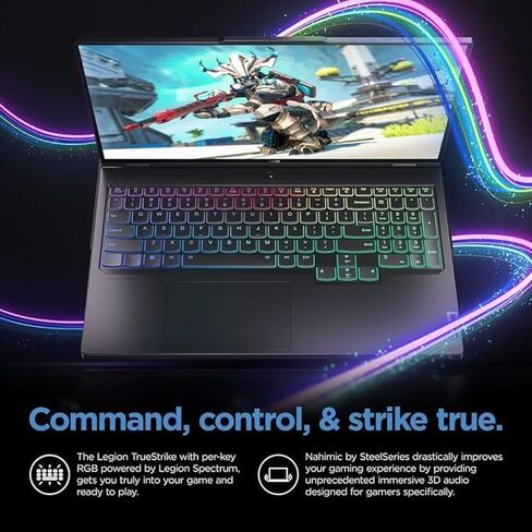 Lenovo Legion Pro 5i(2024) Gaming Laptop - 16" WQXGA 165Hz Display, Intel 24-Core i9-14900HX, NVIDIA GeForce RTX 4060, 32GB DDR5, 1TB SSD, Backlit Keyboard, Windows 11 Pro & Lifetime Microsoft Office in Saudi Arabia