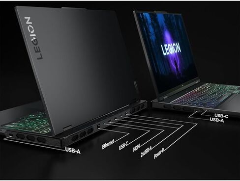 Lenovo Legion Pro 5i(2024) Gaming Laptop - 16" WQXGA 165Hz Display, Intel 24-Core i9-14900HX, NVIDIA GeForce RTX 4060, 32GB DDR5, 1TB SSD, Backlit Keyboard, Windows 11 Pro & Lifetime Microsoft Office in Saudi Arabia