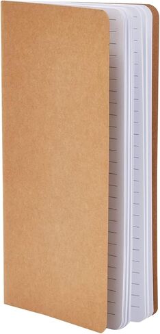 Paper Junkie 48 Pack Kraft Paper Notebooks Bulk, H5 Lined Journals for Writing, Students, Office, Travelers (80 Pages) in Kuwait